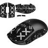 JINGDU Nastro antiscivolo per mouse Logitech G Pro X Superlight Wireless, adesivo antiscivolo GPW X Superlight, adesivo per mouse wireless G Pro X, Black