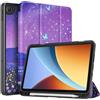 TiMOVO Cover per Xiaomi Redmi Pad 2 9,7 Pollici 2026 con Portapenne | Farfalla & Cielo Stellato, TPU Morbido, Attivazione/Sospensione Automatica