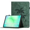 Oduio Custodia per Samsung Galaxy Tab A11+ A11 Plus 2025 11 Pollici/Galaxy A9+ A9 Plus 11 2023 (SM-X236B/SM-X210) Cover in Pelle PU Case Coperchio Multi-Angli Supporto Pieghevole Cover Protettiva- Verde