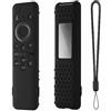 Hi Color Custodia in silicone per Samsung BN59-01432A TM2360E Samsung Smart TV Remote Samsung pannello solare custodia con cordino (nero)