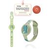 toergy 1 cinturino in silicone per Moto Smart Tag, regolabile, per bambini e anziani, supporto GPS anti-smarrimento, verde