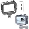 BeisDirect Lega di alluminio Utility Frame Cage per Insta360 GO 3S/GO 3 Cold Shoe Lunetta Monte Lunetta Metallo di Espansione della Fotocamera Lunetta di Raffreddamento Custodia Protettiva per Insta 360 GO