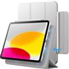 JETech Custodia Magnetica per iPad (A16) 11ª/10ª Gen, Argento | Per 2025/2022 Modello, Cover Design Smart Sottile, Auto Svegliati/Sonno, Protezione Leggera