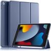 EspZanthic Cover Custodia per iPad 9/8/7 10,2 Pollici (9a/8a/7a Generazione, 2021/2020/2019) con Pencil Holder, Pellicola Proteggi Schermo, Auto Svegliati/Sonno