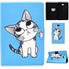 WINSKY Custodia per Samsung Galaxy Tab A 10.1 2016 SM-T580 / SM-T585, Galaxy Tab A6 PU Leather Folio Case, Portafoglio con Silicone Interno Case e Porta Carte（Auto Wake/Sleep）