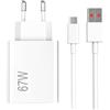 AIAUXAI 67W Caricatore con Cavo USB C 1M per Xiaomi 17T 15T 14T 13 12 Pad | Caricabatterie USB C per Hyper Charge, Ricarica Rapida per Redmi Note 15 14 Pro 14, per POCO X8 M8 M7 X7 M6 C85 C71 C75 F5 X4