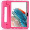 Aosailjet Cover per Samsung Galaxy Tab A8 10.5 X200 X205 X207, Rigida Custodia Antiurto per Bambini con Kickstand, Leggera Protettiva Custodia per Samsung Galaxy Tab A8 10.5 X200 X205 X207 (Rosa Rossa)