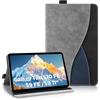 AsWant Custodia per Samsung Galaxy Tab S10 Lite/S10 FE/S9 FE 10,9,Gray | Tasca Frontale,Pelle Ultra Sottile PU,Funzione Stand,Protettiva Cover per Galaxy Tab S10 Lite