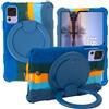 AKNICI Custodia Silicone per DOOGEE T20 Mini Pro/T20 Mini, ALLDOCUBE iPlay 60 Mini Pro/iPlay 50 Mini/iPlay 50 Mini Pro/iPlay50 Mini Pro NFE, TCL TAB 8, Onn 8 2024, 360° Supporto Rotante, Blu Scuro