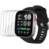 Snailcanfly 5pcs film idrogel per Amazfit Bip MAX 50 mm | Orologio intelligente trasparente TPU Gel Film Protettore dello Schermo, Sensibili al Tocco, HD, Ultra Sottile