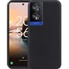 Generico Custodia Compatibile con TCL 40 NXTpaper 4G / TCL 50 SE T611B display 6.78 NON con 5G COVER case soft GEL SILICONE protezione flessibile SLIM matte antiurto antigraffio MORBIDA TPU (nero)