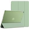 JETech Custodia per iPad Pro 10,5 2017, iPad Air 3ª Gen 2019, Verde Matcha | Cover Retro Traslucido Sottile, Supporto Tri-Pieghevole, Auto Svegliati/Sonno