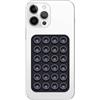 Generic Supporto a ventosa in silicone per telefono, con ventosa antiscivolo, per selfie e video