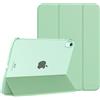 MoKo Cover Custodia per iPad (A16) 11a Gen 2025 /iPad 10a Gen 2022, Verdg | Cover Custodia per iPad 11/10.9 Pollici,Protettiva per Supporto Ultrasottile con Copertura Posteriore Traslucida in PC Rigido