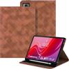 LSPCASA Custodia Per Lenovo Tab M11 2024 (11 Pollici) PU+TPU Materiale Cover Tablet Con Slot Per schede e Porta Penna Custodia Tablet Lenovo Tab M11(TB330FU/TB330XU)-Marrone