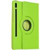 SOENS Custodia for tablet rotante 360 compatibile con Samsung Galaxy Tab S7 FE S7 S8 Plus 12,4 pollici S8 Ultra Flip Stand Cover Funda(Green,For Tab S7 Fe 12.4 inch)