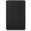 AKLiSa Cover per Huawei MediaPad M3 Lite 10 BAH-W09 BAH-AL00 10.1 cover, Huawei MediaPad M2 Lite 10.1 BAH-L09 ultra-sottile tre volte leggera custodia in pelle (nero)