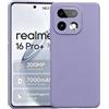 KEJI Cover Custodia in TPU, Morbido Custodia Cover Slim Anti Scivolo Custodia Protezione Posteriore Cover Antiurto per Realme 16 Pro+/16 Pro Plus 5G (lilla)