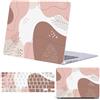 FFBOFFC Custodia per MacBook Pro 13 A1278, Foglia tropicale astratta | 2012-2008, Custodia rigida in plastica resistente alle crepe con grafica premium e pellicola protettiva per tastiera