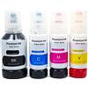 Cartridgeify 102 Inchiostro Compatibile con Epson 102 Flaconi di Inchiostro, per Ecotank ET-2750 ET-4750 ET-4850 ET-3850 ET-2756 ET-2751 ET-2850 ET-2856 ET-3700 ET-3750 ET-4856 ET-15000 (4 Pack)