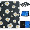 Aswant Cover Lenovo M10 Plus Custodia in Pelle Flip Cover Portafoglio Card Slot Custodia Tablet con Funzione Auto Sleep/Wake per Lenovo M10 Plus 10.3 pollici FHD 2020 TB-X606F/TB-X606X Margherita