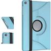 TechDealsUK per Samsung Galaxy Tab S6 Lite (2020/2021/2022) Modello n. P620 P625 P610 P615 P613 P619 360 Ruota Custodia in Pelle con Supporto (Aqua)
