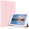 Figair Custodia Protettiva per iPad 10.2 Pollici 9ª/8ª/7ª Generazione, Rosa