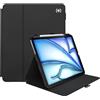 Speck Custodia per iPad Air 13 (2024) - Custodia per iPad Pro 12.9 (2022/2021, 6a/5a generazione) con portapenne, protezione per cadute e fotocamera, supporto sottile multi gamma, Balance Folio -