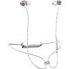 Marley House of Marley Uplift 2 Bluetooth Wireless, Fino a 8 ore di riproduzione, Microfono con 3 pulsanti di controllo ideale per IOS e Android, Ultraleggeri, Bianco