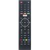 ALLIMITY Telecomando Fit for Q.bell Linsar Bauhn TV QT40NX33 QT55NX23 | ATV65UHDS-0120 ATV65UHD-0120 LS50UHDSM20 LS65UHBSM20 LS75UHDSM20-V2