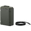 Tilta Batteria NP-FW50 980 mAh Batteria Sostitutiva con Porta USB-C Compatibile con Sony A7 II, A7, A7R II, A7S II, ZV-E10, RX10 IV, A6500 TNP-FW50-GN