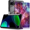 Yiernuo Custodia per Xiaomi Mi Pad 6/Mi Pad 6 Pro 11 Pollici Tablet,Traslucido Cover con Funzione Supporto e Auto Sveglia/Sonno,Galaxy