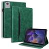 Generico DayQiQiPu Custodia per Lenovo Tab Idea / K11 Gen 2 TB336ZU, TB336FU (11,0 Pollici) Caso Retrò in Pelle PU Flip Stand Cover Portafoglio Guscio dalla Texture Morbida e Auto Wake/Sleep,Verde