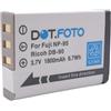 Dot.Foto NP-95 Premium 3.7v / 1800mAh Batteria Ricaricabile per Fujifilm FinePix F30, F31fd, REAL 3D W1, X100 / X30, X100s, X100T, X-S1