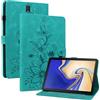 Rosbtib Custodia Cover per Samsung Galaxy Tab S4 10.5 Pollici (T830/ T835) 2018, Slim Fit Folio Pieghevole Cover Protettiva con Slot per schede Chiusura Magnetica Cover Galaxy Tab S4, Gigli verdi