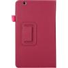 AKLiSa Custodia per Huawei MediaPad M3 8.4 BTV-W09 BTV-DL09, custodia protettiva per tablet intelligente, magnetica, con funzione di supporto, colore: rosso