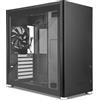 YEYIAN Case PC Gamer Hussar Plus Torre Completa Motherboard Compatibile ATX, Micro ATX, Mini ITX | Pannello Laterale in Vetro Temperato Trasparente | Include 1 Ventola Posteriore 120 mm (nero)