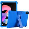 YKWXSC Custodia per TCL Tab 10L Gen 4 Tablet 10,1 Pollici, Tablet Custodia Silicone Antiurto Conchiglia Protettivo con supporto Copertina, Blu scuro
