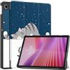 zZjoOoj Custodia per Lenovo Tab 2025 10,1 Pollici (TB-311FU/TB-311XU) Tablette Cover,Ultra Sottile,Leggera, con Funzione Leggio e Funzione Auto Sonno/Sveglia, Good Night