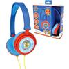 Lexibook, Paw Patrol, Cuffie stereo, volume sicuro per bambini, pieghevoli e regolabili, blu/rosso, HP015PA