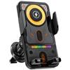TNSLAND Caricabatterie wireless da auto da 15 W e supporto per telefono, stazione di ricarica induttiva per auto, morsetto automatico, installazione di uscita dell'aria per iPhone, Samsung, Huawei, LG