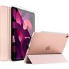 ProCase Custodia e Vetro Temperato per iPad Air 5 2022 [A2588/A2589/A2591] Air 4 2020 10.9 [A2324/A2072/A2316/A2325], Smart Cover con Auto Svegliati/Sonno, Leggero Traslucida Smerigliata -Oro Rosa