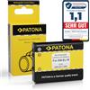 PATONA EN-EL19 Batteria 600mAh per Nikon Coolpix S100 W100 W150 | Anche per S2600-S7000, A100 e A300 - ricambio per Nikon EN-EL19, nuova energia per la compatta di famiglia