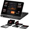 GPD Pocket 4: mini computer portatile con CPU AMD Ryzen 7 8840U, GPU Radeon 780M, 16 GB di RAM LPDDR5X, 1 TB di SSD PCIe Gen4, display da 8,8 pollici 2,5K 144 Hz, Wi-Fi 6E, Bluetooth 5.3, PC