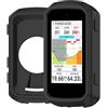SEIAIYG Custodia Compatibile con Garmin Edge 850/Edge 550 Cover, Silicone Protettiva Caso Case, Antigraffio e Antiurto - Accessori GPS per Biciclette (Nero)