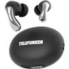 TELEFUNKEN Spark ONE cuffie Bluetooth in-ear | Custodia di ricarica, driver da 10 mm, 20 h di batteria totale, AAC, microfono, protezione IPX4 contro gli spruzzi, controllo touch, suono chiaro
