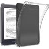 GIOPUEY Cover per Kobo Nia, Scocca posteriore in TPU morbido, Copertura sottile, Protezione Airbag, Custodia Compatibile con Kobo Nia-trasparente