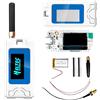 Heltec Automation Heltec V3 ESP32 Scheda di sviluppo LoRa con display OLED, custodia N30 bianca e batteria da 800 mAh, S3, SX1262, supporto Meshtastic, LoRaWAN, WiFi, compatibile, USB Type-C, nodo IoT per controllo