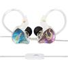 Keephifi ear Phoenix Gaming Cuffie con Micro, In Ear Bassi Potenti 10 mm Dual-Magnet DD, IEM Noise Cancelling per PS5