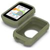 GIOPUEY Cover Compatibile con Garmin Edge 850/550, Cilicone Custodia, Ultrasottile Case Cover, Antiurto, Resistente ai Graffi - Verde militare